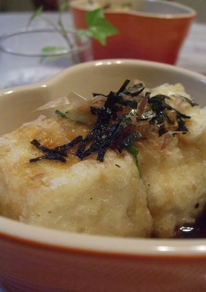 うなぎのタレで揚げだし豆腐の出し代わり♪-レシピのメイン写真