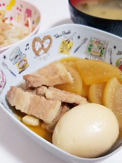 豚バラと大根の煮物-レシピのメイン写真