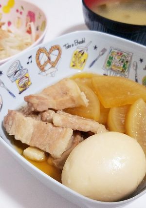 豚バラと大根の煮物-レシピのメイン写真