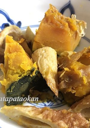 カボチャとチクワのおかか煮-レシピのメイン写真