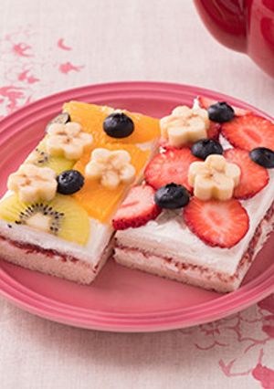 ケーキサンドイッチ-レシピのメイン写真