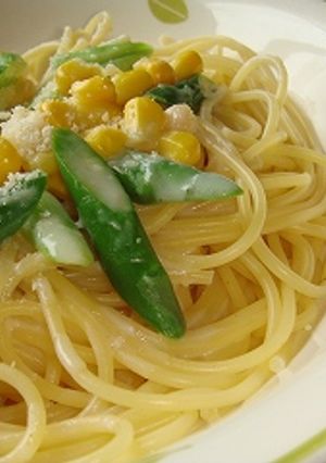 粉末カップスープde春色クリームパスタ☆-レシピのメイン写真
