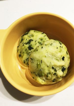離乳&幼児食に♫小松菜こめこパン-レシピのメイン写真