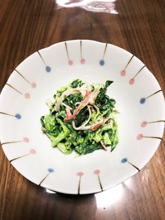菜の花とカニカマのマヨネーズ和え-レシピのメイン写真