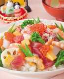 ひな祭りにぴったり！海鮮ちらし寿司