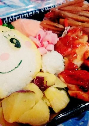 ドラミちゃん♪キャラ弁♪♪-レシピのメイン写真