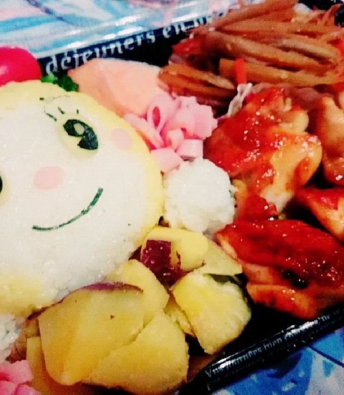 ドラミちゃん♪キャラ弁♪♪-レシピのメイン写真