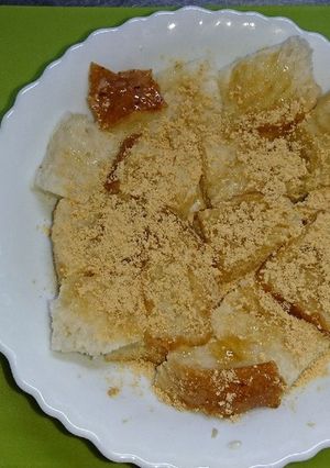 固くなった食パン復活！きな粉ミルクパン♪-レシピのメイン写真