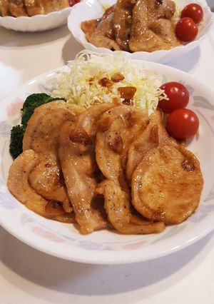 生姜焼きに飽きたら❤簡単ガリバタ豚ロース-レシピのメイン写真