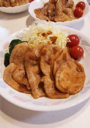 生姜焼きに飽きたら❤簡単ガリバタ豚ロース-レシピのメイン写真
