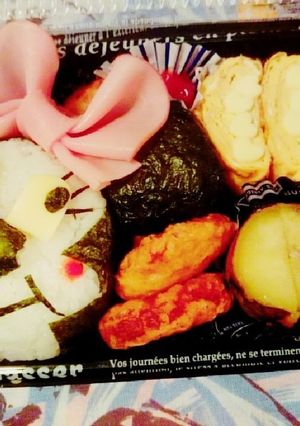 ミニーちゃん♪♪キャラ弁♪♪-レシピのメイン写真