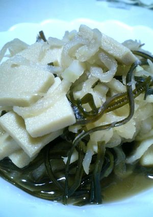 簡単☆切干大根と高野豆腐の塩昆布煮！？☆-レシピのメイン写真