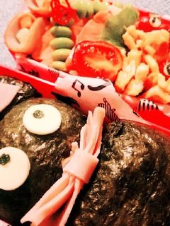 魔女の宅急便♪ジジ♪♪キャラ弁♪♪-レシピのメイン写真