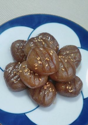 玉こんにゃくステーキ♪柚子胡椒で2度旨-レシピのメイン写真