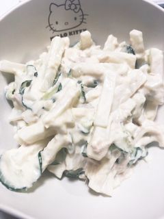 大根ときゅうりとツナのサラダ-レシピのメイン写真