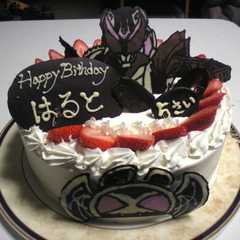 รูปของ 仮面ライダーキバ☆誕生日ケーキ