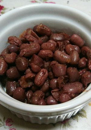 超簡単！ダイエットに健康食材、小豆の水煮-レシピのメイン写真
