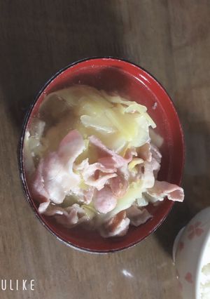 キャベツと豚バラのスープ-レシピのメイン写真