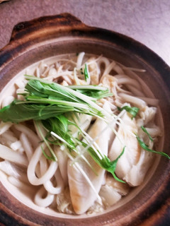 こなべっち 焼きあごだしde 鍋焼うどん-レシピのメイン写真