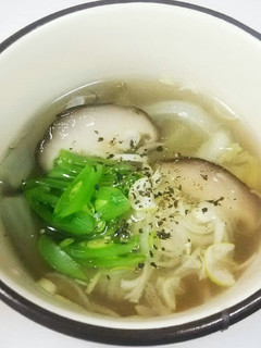 さっぱりあっさり、シンプル旨塩スープ。-レシピのメイン写真