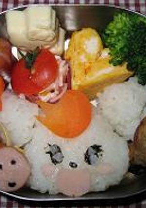 ｙｅｓプリキュア５　ココのキャラ弁-レシピのメイン写真