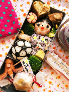 サッカー弁当-レシピのメイン写真