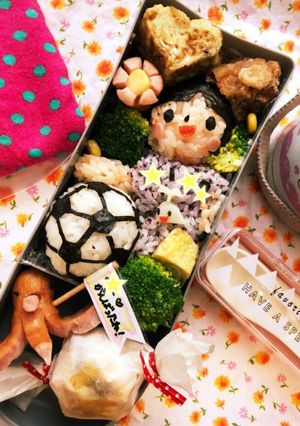 サッカー弁当-レシピのメイン写真