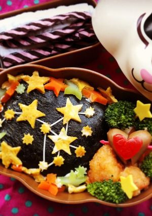 プラネタリウム 射手座 弁当-レシピのメイン写真