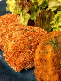 ダブル隠し味☆れんこんはさみ揚げ-レシピのメイン写真