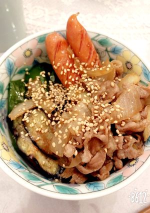 野菜もお肉もたっぷりヘルシー焼肉丼-レシピのメイン写真