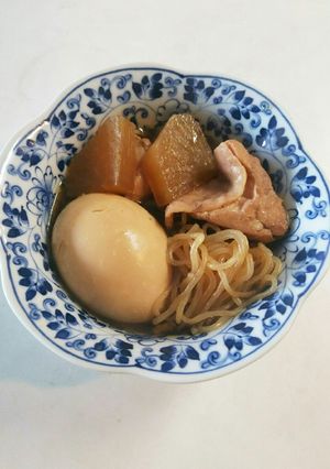 ル・クルーゼ 大根 とり肉 白滝 煮物-レシピのメイン写真
