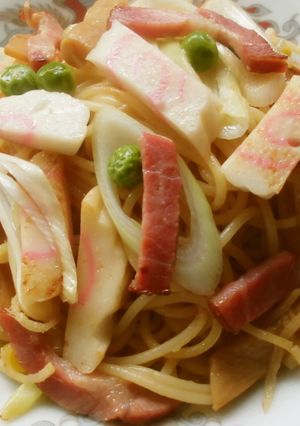 チャーハンっぽい味のスパゲッティ♪-レシピのメイン写真