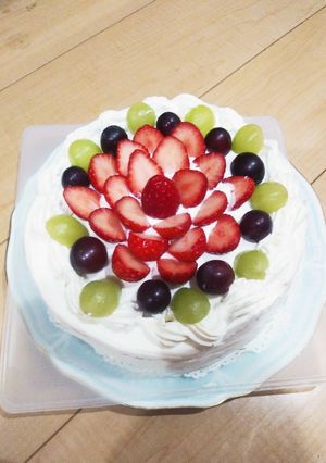 ケーキスポンジ(シフォンケーキ風)-レシピのメイン写真