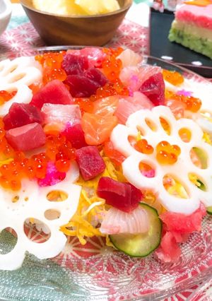 ひな祭り!ひなチラシ!-レシピのメイン写真