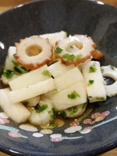 簡単美味しい☆ちくわと長芋の磯辺和え-レシピのメイン写真