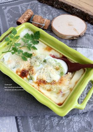 レタスと長ねぎのグラタン-レシピのメイン写真