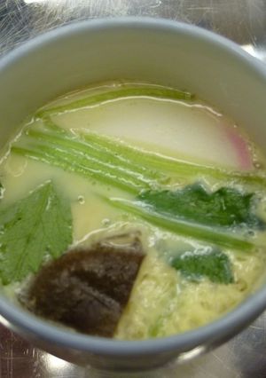 プチッと鍋で簡単レンジ茶碗蒸し★調理実習-レシピのメイン写真