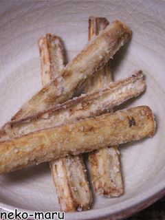 揚げごぼう-レシピのメイン写真
