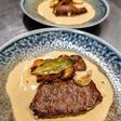 牛肉のマラーレ風ステーキ