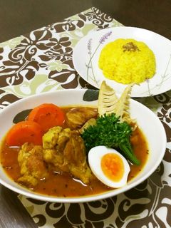 早春野菜のスープカレー♪-レシピのメイン写真