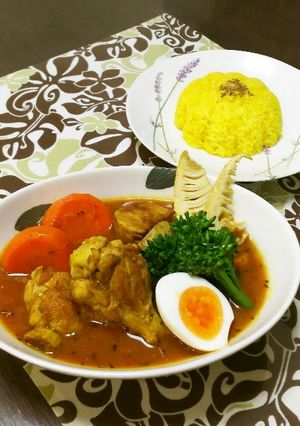 早春野菜のスープカレー♪-レシピのメイン写真