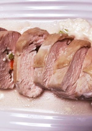 鶏むね肉の野菜チーズロール-レシピのメイン写真