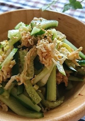 切干大根ときゅうりの中華サラダ-レシピのメイン写真