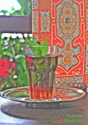エジプトでよく飲んでいたミントティー-レシピのメイン写真