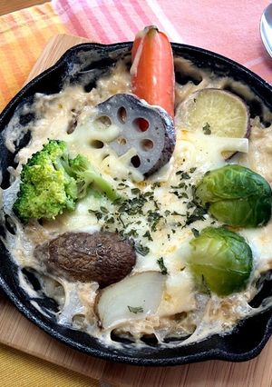 野菜を茹でておけば…あっという間のドリア-レシピのメイン写真