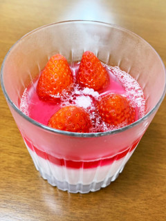 いちごムースのデザート♡-レシピのメイン写真