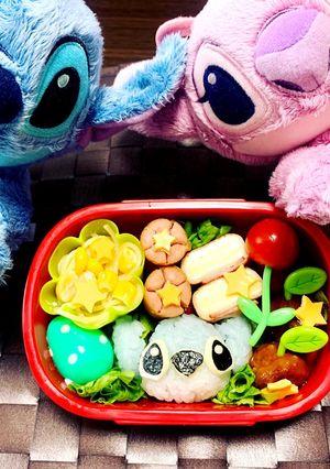 スティッチ弁ステッチ弁当 キャラ弁-レシピのメイン写真