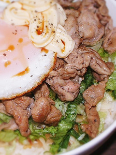 豚猫丼☆チーズ鰹醤油味-レシピのメイン写真