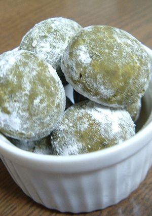 オイル（油）で簡単☆抹茶スノーボール-レシピのメイン写真