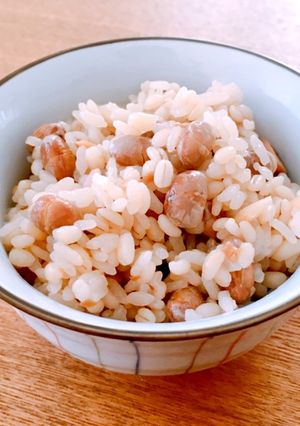 梅大豆バターご飯-レシピのメイン写真